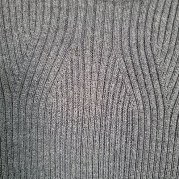 NWOT Men's Claiborne Grey Sweater Size XL - Picture 4 of 12